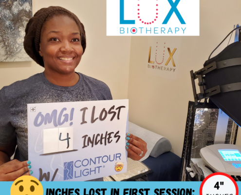 4 inches lost in first body contouring session